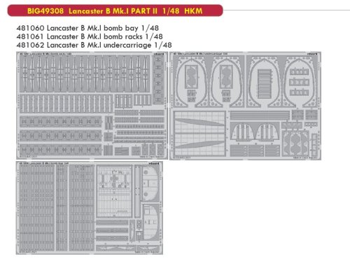 Go to product EDUARD BIG49308 - 1:48 Lancaster B Mk.I Part II