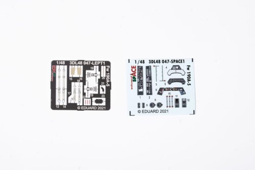 Go to product EDUARD 3DL48047 - 1:48 Fw 190A-5 - Space 3D Decals + PE