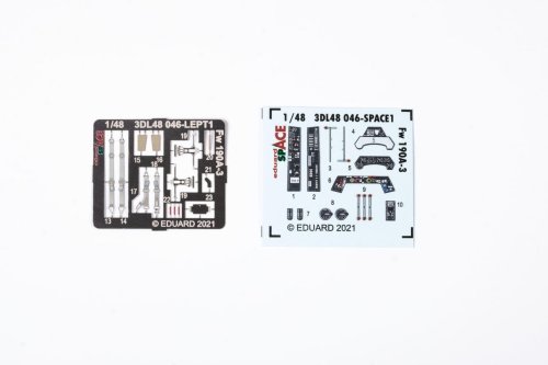 Go to product EDUARD 3DL48046 - 1:48 Fw 190A-3 - Space 3D Decals + PE