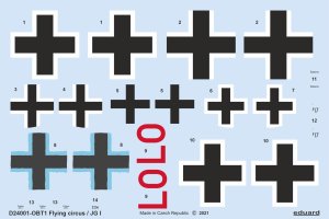 EDUARD D24001 - 1:24 Flying circus / JG I