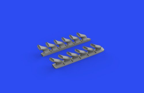 Go to product EDUARD 648669 - 1:48 Spitfire Mk.V six-stacks exhausts fishtail