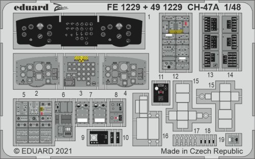 Go to product EDUARD FE1229 - 1:48 CH-47A