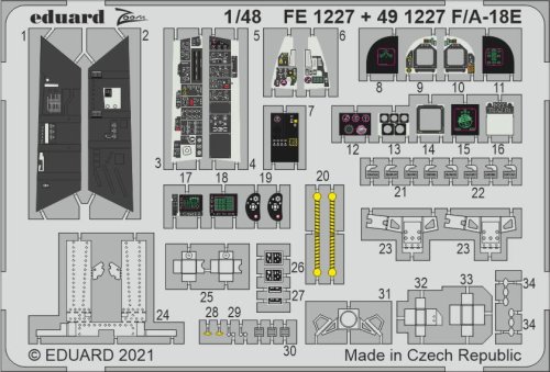 Go to product EDUARD FE1227 - 1:48 F/A-18E