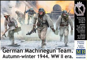 MASTER BOX 35220  - 1:35 German Machinegun Team Autumn-winter 1944
