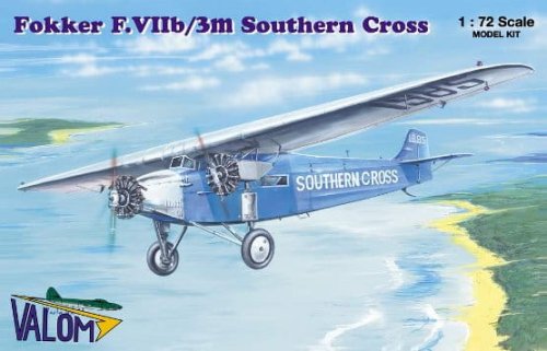 Go to product VALOM 72072 - 1:72 Fokker F.FIIb3m Southern Cross