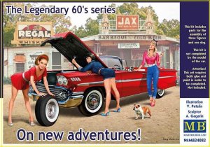 MASTER BOX 24082 - 1:24 The Legendary 60 series. On new adventure