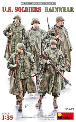 Go to product MINIART 35245 - 1:35 U.S. Soldiers Rainwear