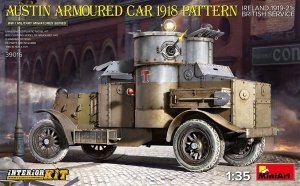 MINIART 39016 - 1:35 Austin Armoured Car 1918 Pattern Ireland 1919-21 British Service w/ interior kit