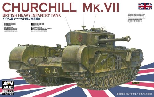 Go to product AFV CLUB 35324 - 1:35 Churchill MK.VII British Heavy Infantry Tank