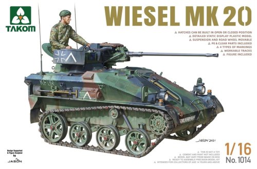 Go to product TAKOM 1014 - 1:16 Wiesel MK 20