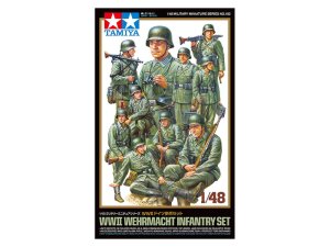 TAMIYA 32602 - 1:48 WWII Wehrmacht Infantry Set