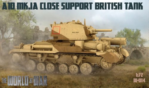 Go to product IBG The World At War W-014 - 1:72 A10 Mk.Ia Close Support British Tank
