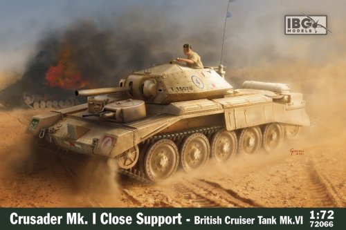 Go to product IBG 72066 - 1:72 Crusader Mk. I Close Support - British Cruiser Tank Mk.VI
