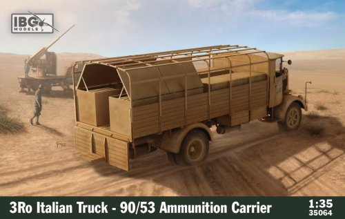 Go to product IBG 35064 - 1:35 3Ro Italian Truck - 90/53 Ammunition Carrier