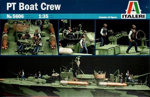 Go to product ITALERI 5606 - 1:35 Elco 80 Torpedo Boat Crew