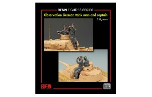 RYE FIELD MODEL 2015 - 1:35 Observation German tank man and captain