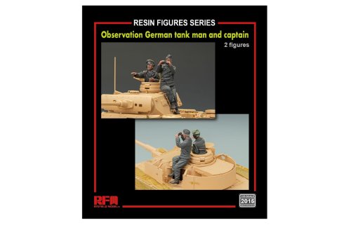 Go to product RYE FIELD MODEL 2015 - 1:35 Observation German tank man and captain