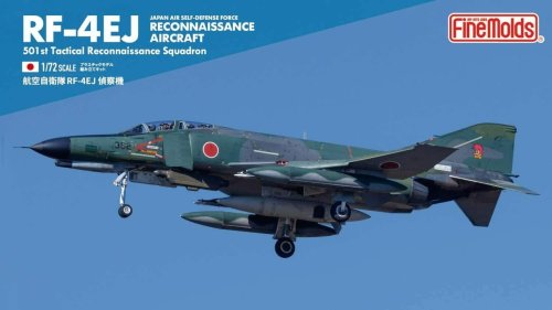 Go to product FINE MOLDS FP42 - 1:72 RF-4EJ JASDF Reconnaissance Aircraft 501st Tactical Reconnaissance Squadron