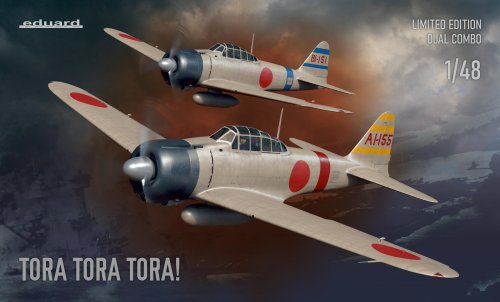 Go to product EDUARD 11155 - 1:48 Tora Tora Tora! A6M2 Zero Type 21 Dual Combo Limited Edition