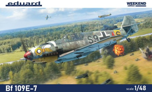 Go to product EDUARD 84178 - 1:48 Messerschmitt Bf 109E-7