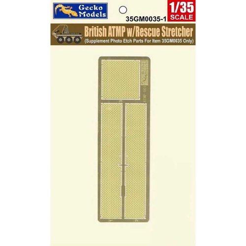 Go to product GECKO MODELS 35GM0035-1 - 1:35 British ATMP w\Rescue Stretcher Detail Set