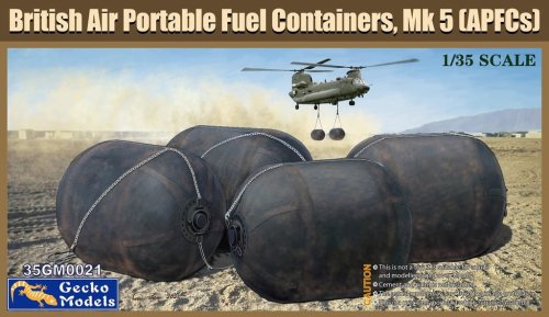 Go to product GECKO MODELS 35GM0021 - 1:35 British Air Portable Fuel Containers Mk.5 (APFC)