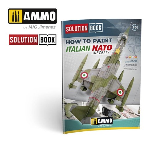 Go to product AMMO MIG 6525 - Solution Book - How to Paint Italian NATO Aircraft