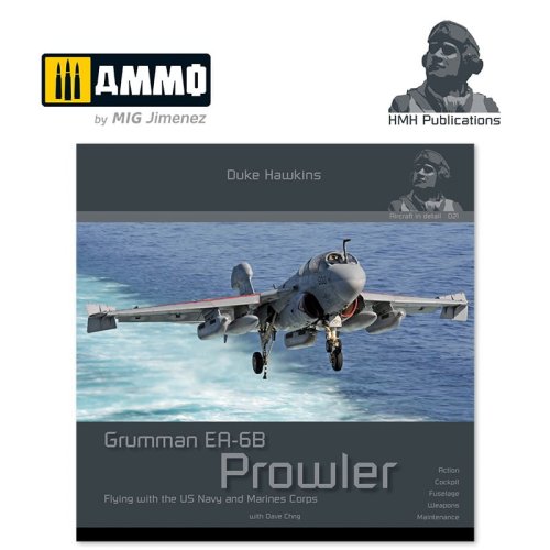 Go to product HMH PUBLICATIONS DH021 - Aircraft in Detail: Grumman EA-6B Prowler