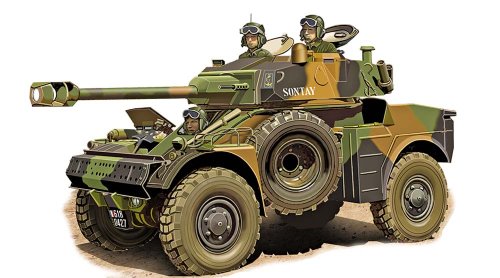 Go to product ACE 72456 - 1:72 AML-90 Light Armoured Car 4x4