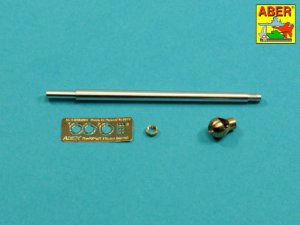 Aber 35L-322 - 1:35 75mm KwK 40 L/43 metal gun barrel for German Pz.Kpfw.VI Ausf.G early
