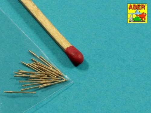 Go to product ABER 200L-10 - 1:200 Set of 20 pcs 20 mm L/65 barrels C/38 for German ships