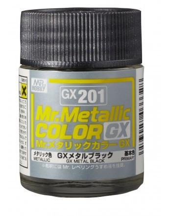 Go to product Mr.Hobby GX201 - Mr. Metallic Color Black 18 ml