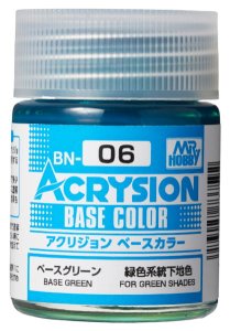 Mr.Hobby - Acrysion BN06 Base Color Green 18 ml