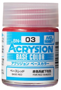 Mr.Hobby - Acrysion BN03 Base Color Red 18 ml