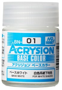 Mr.Hobby - Acrysion BN01 Base Color White 18 ml