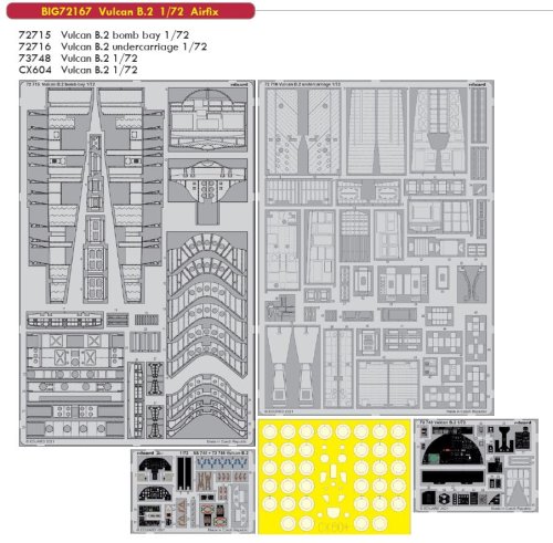Go to product EDUARD BIG72167 - 1:72 Vulcan B.2