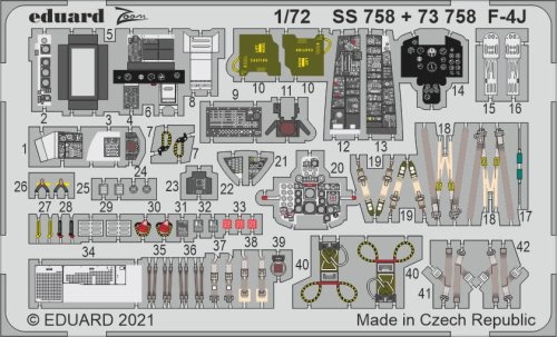 Go to product EDUARD SS758 - 1:72 F-4J
