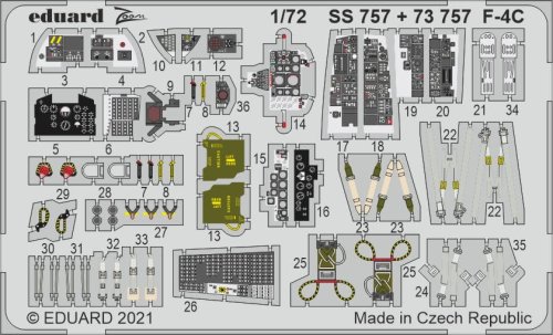 Go to product EDUARD SS757 - 1:72 F-4C