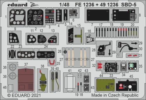 Go to product EDUARD FE1236 - 1:48 SBD-5