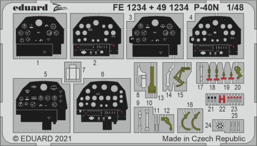 Go to product EDUARD FE1234 - 1:48 P-40N