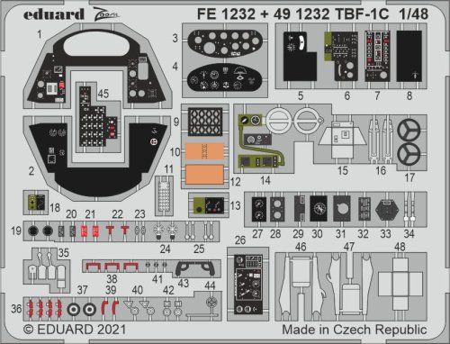 Go to product EDUARD FE1232 - 1:48 TBF-1C