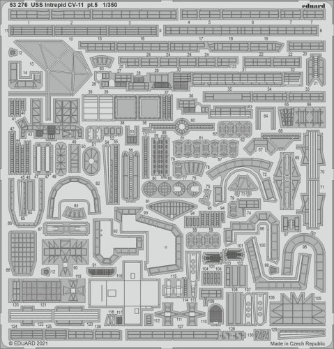 Go to product EDUARD 53276 - 1:350 USS Intrepid CV-11 pt.5