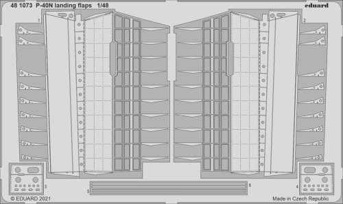 Go to product EDUARD 481073 - 1:48 P-40N landing flaps