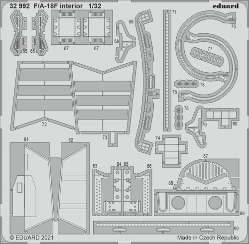 Go to product EDUARD 32992 - 1:32 F/A-18F interior