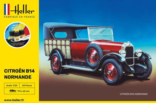 Go to product HELLER 56729 - 1:24 Citroen B14 Normande