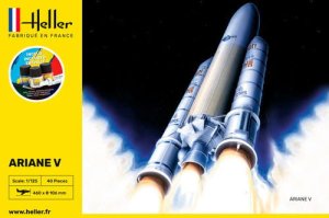 HELLER 56441 - 1:125 Ariane V - Starter Kit