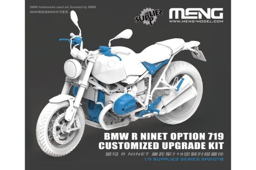 Go to product MENG MODEL SPS078 - 1:9 BMW R nineT Option 719 customized upgrade kit