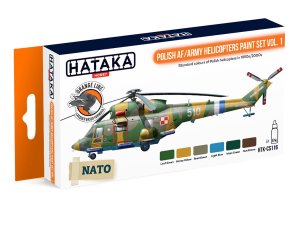 HATAKA CS116 - Polish AF/Army Helicopters paint set