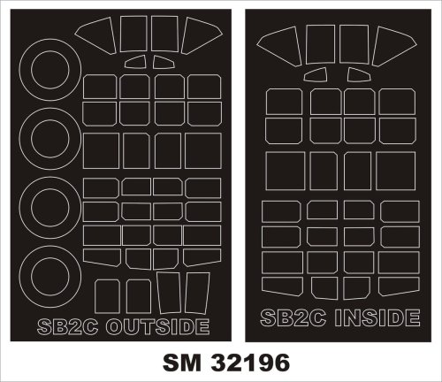 Go to product MONTEX SM32196 - 1:32 SB2C Helldiver
