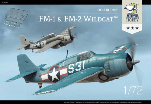Go to product ARMA HOBBY 70050 - 1:72 FM-1 & FM-2 Wildcat - Deluxe Set